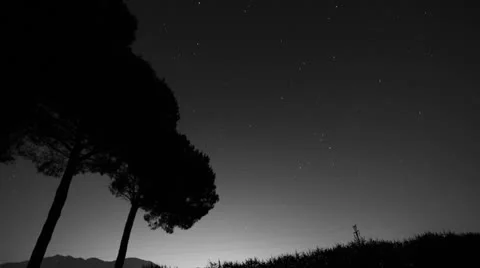 Night time lapse Stock Footage 25070168