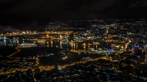 Night time lapse in Mauritius Vídeos de archivo 65753168
