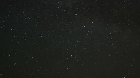 Night time lapse with mountain landscape and falling stars 스톡 동영상 53678522