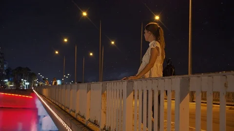 Night Time Lapse On The River 스톡 동영상 120611738