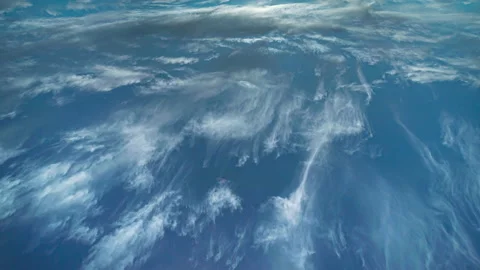 Night time puffy clouds wide angle timelapse Stock Footage 160346751