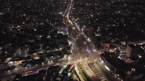 Night time road Stock Footage 334372400