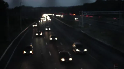 Night Time Road Shot 2014 Stock Footage 40319504