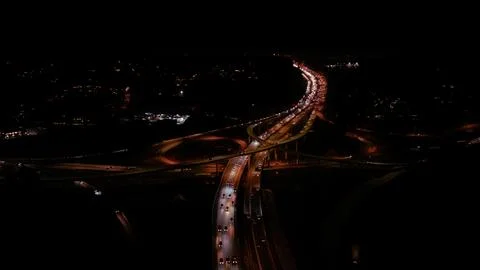 Night time rush Stock Photos