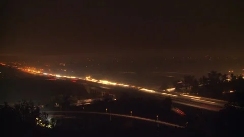 Night timelapse of the city Stock Footage 141123982