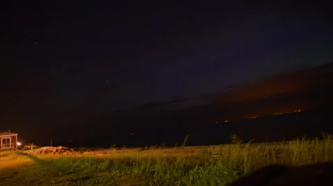 Night timelapse 스톡 동영상 25621548