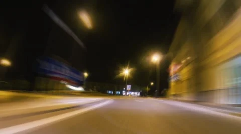 Night Timelapse Stock Footage 64479118