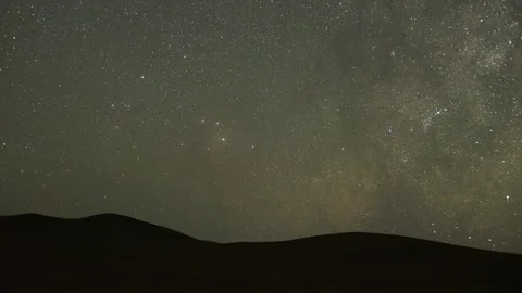 Night timelapse: rising of the Galaxy Stock Footage 278375546