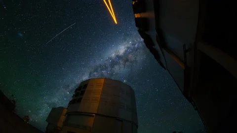 Night Timelapse: under the shadow of the Milky Way Stock Footage 278457354