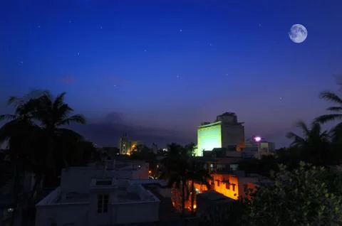 Night timne Foto stock