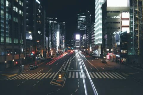 Night Tokyo Stock Photos
