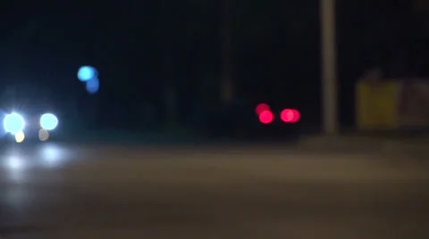 Night traffic 1 Video stock 29668305