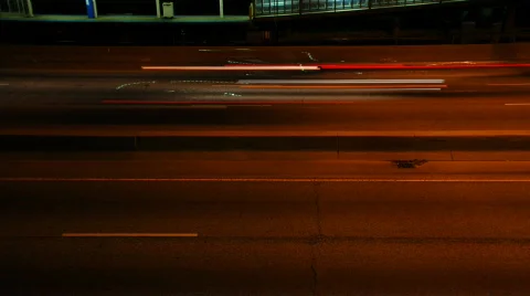 Night Traffic 4 Stock Footage 108060