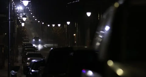 Night traffic 5 Video stock 335046040
