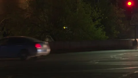 Night traffic 8 Stock Footage 322994270