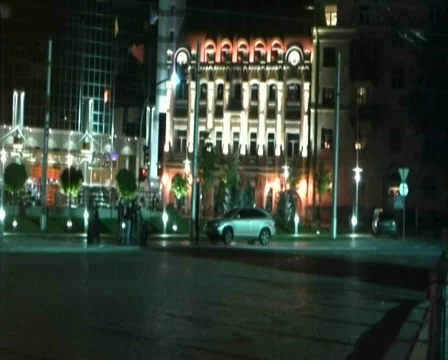 Night traffic Stock Footage 303778