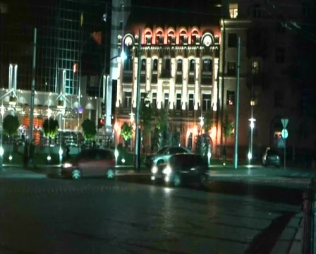 Night traffic Stock Footage 305796