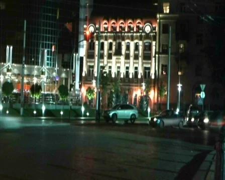 Night traffic Stock Footage 307157
