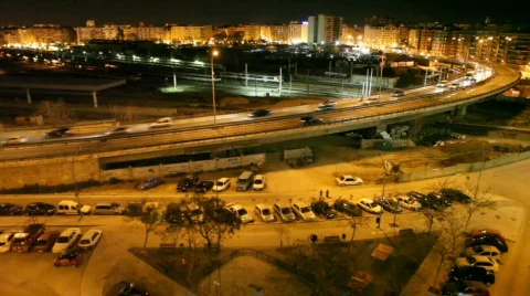 Night traffic Vidéo 663878