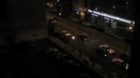 Night Traffic Stock Footage 8985000