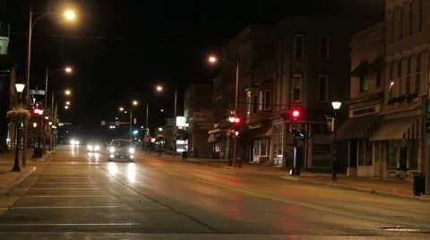 Night Traffic Stock-Footage 12257348