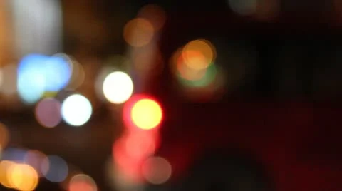 Night traffic Video stock 12428444