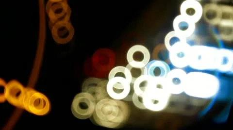 Night traffic 스톡 동영상 12749285