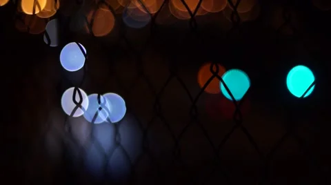 Night traffic Stock Footage 46136649