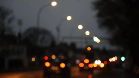 Night traffic Stock Footage 82939319