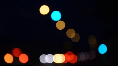 Night traffic Stock Footage 83079799