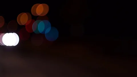 Night traffic Stock Footage 84700154