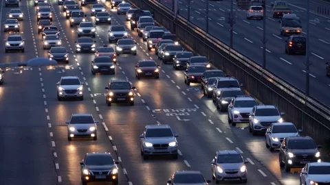 Night Traffic Stock-Footage 107808524