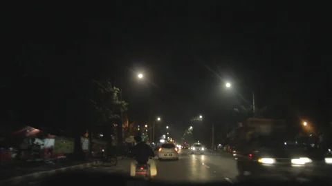 Night Traffic Vídeo Stock 107816485