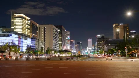 Night traffic Vídeo Stock 111266530