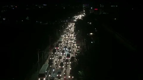 Night Traffic Stock-Footage 112932800