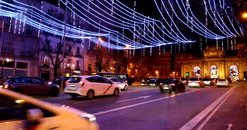 Night Traffic Stock Footage 145796118