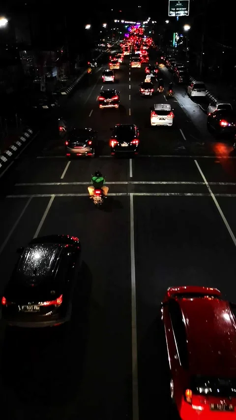 Night Traffic Stock Footage 275303191