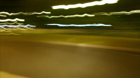 Night traffic lights Stock Footage 148970