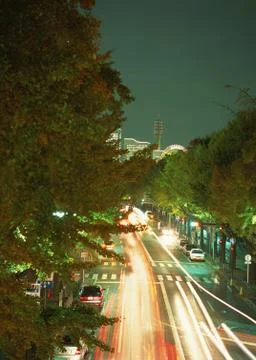 Night Traffic Stock Photos