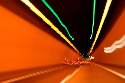 Night traffic Stock-Fotos