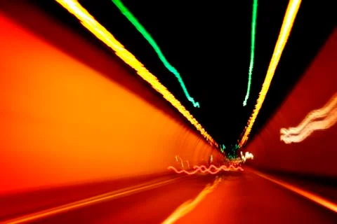 Night traffic Stock Photos