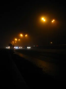 Night traffic Stock Photos