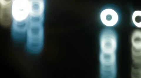 Night, traffic, road Stock Footage 12569678