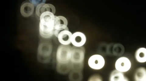 Night, traffic, road Stock Footage 12570546