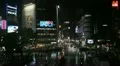 Night Traffic Shibuya Crossing Tokyo Crowd People Walk Crowded Street Pedestrian HD Footage