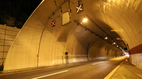 Night traffic time lapes Stock Footage