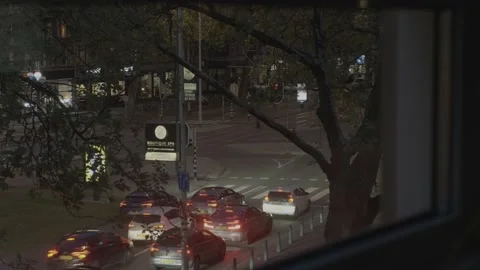 Night Traffic Timelapse 4k 24fps 10bit S-log 3 Footage Vidéo 196239225
