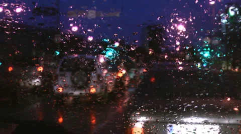 Night trafic Video stock 996702