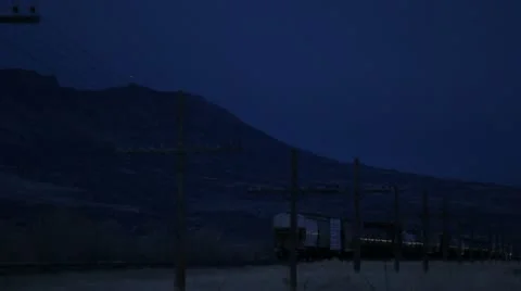 Night Train 스톡 동영상 21236066