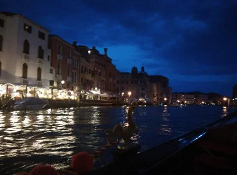 A night in Venice Stock Photos